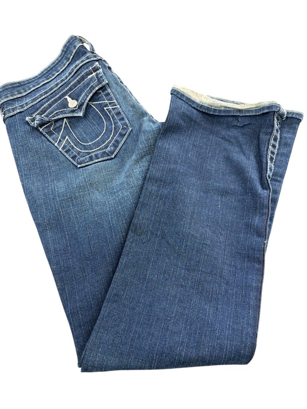 True Religion Women's Dark Wash Skinny Jeans Size 29